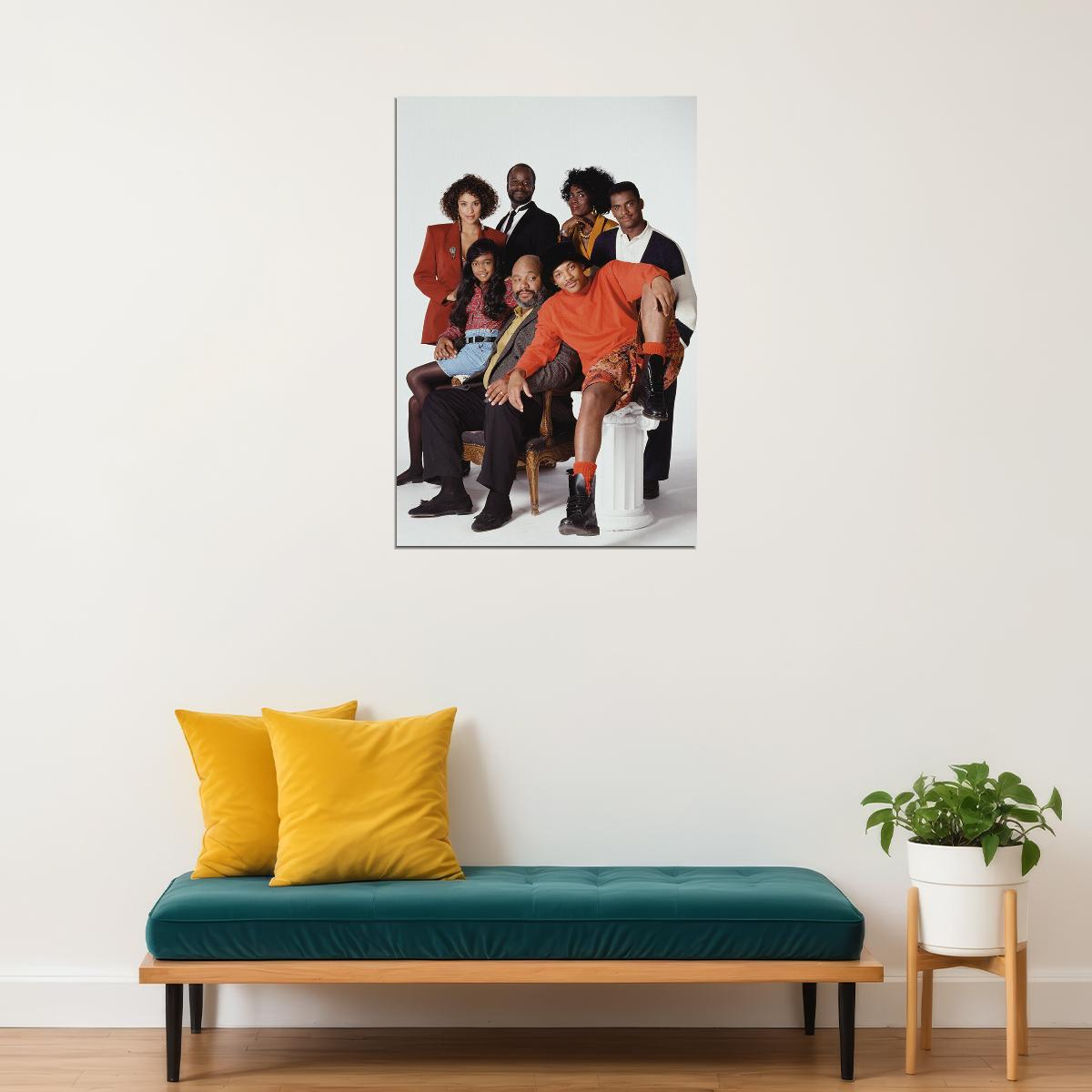Fresh Prince Of Bel Air Tv Series Comedy Poster Wall Art Print Home Wall Decor - xonomax