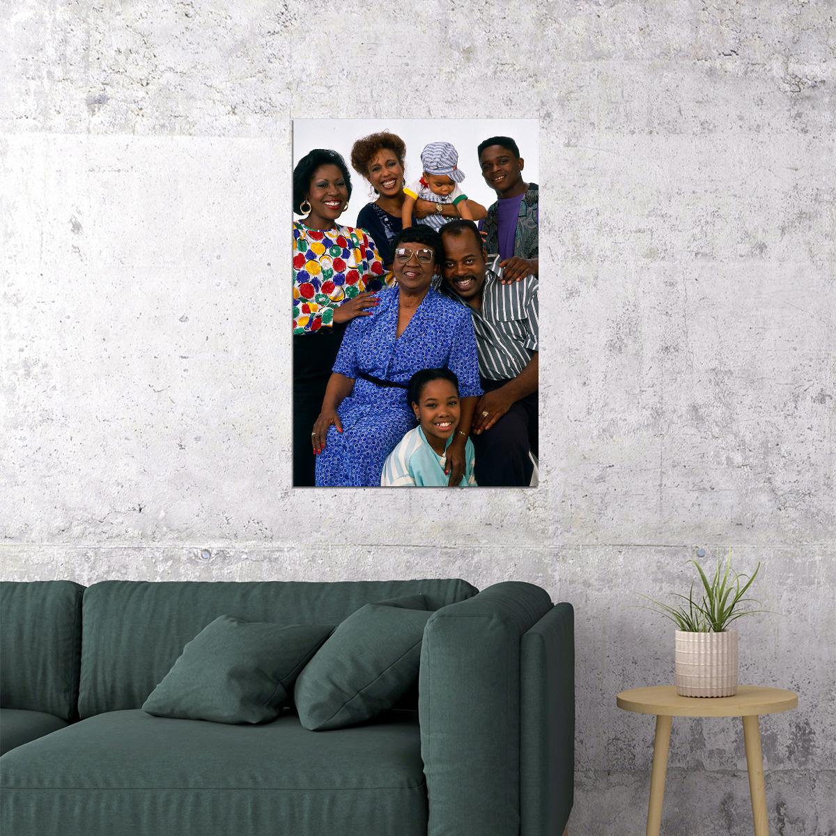 Family Matters 80s 90s Tv Series Drama Comedy Poster Wall Art Print Home Wall Decor - xonomax