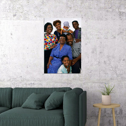 Family Matters 80s 90s Tv Series Drama Comedy Poster Wall Art Print Home Wall Decor - xonomax