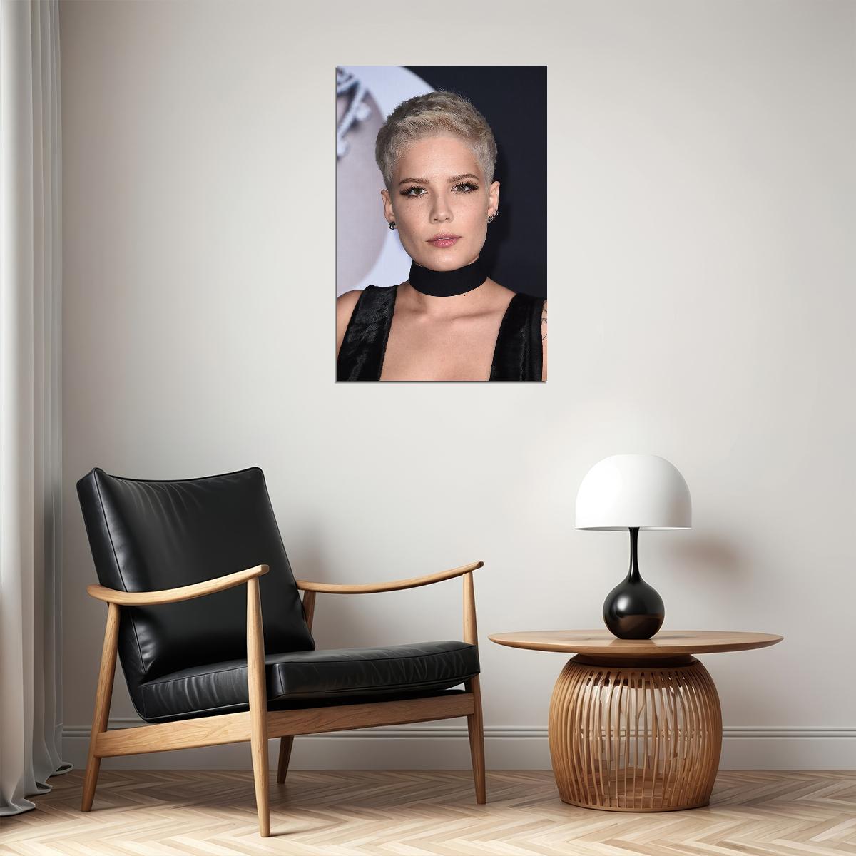 Halsey Celebrity Singer Songwriter Actress Poster Wall Art Print Home Wall Decor - xonomax