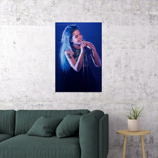 Halsey Celebrity Musician Songwriter Actor Poster Wall Art Print Home Wall Decor - xonomax