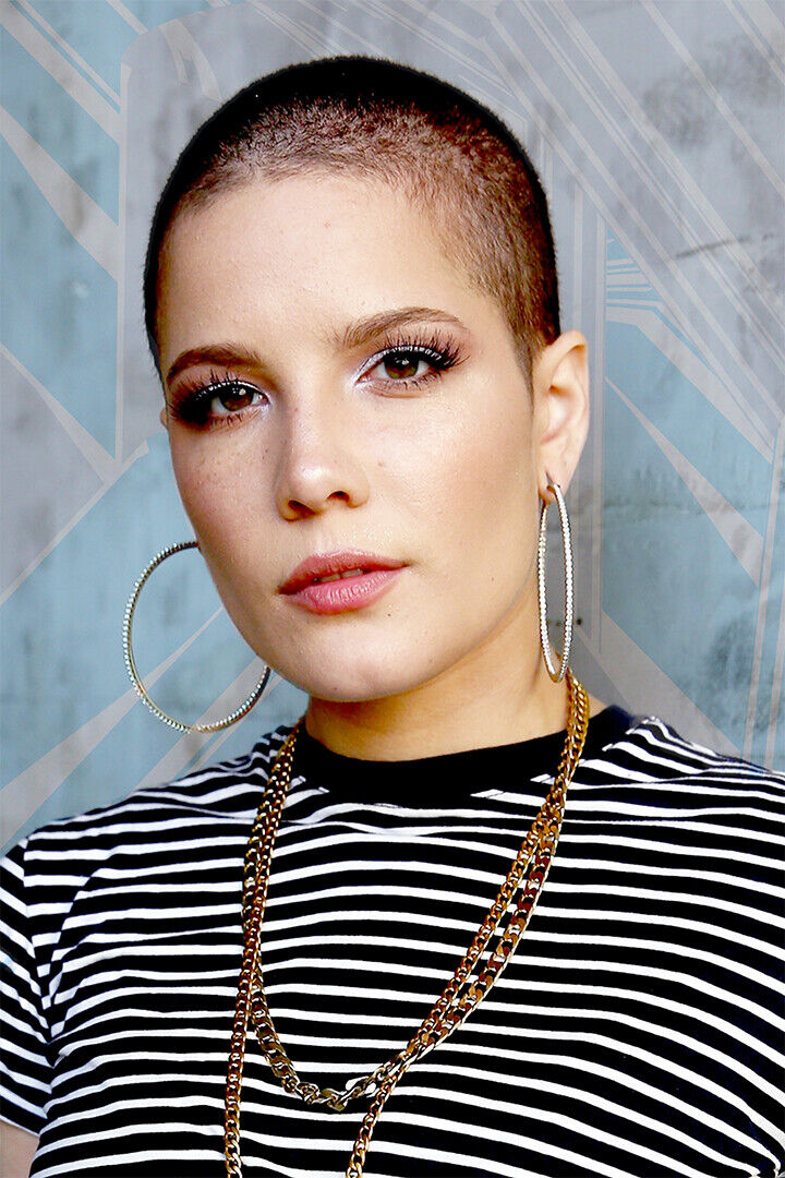 Halsey Celebrity Musician Album Movie Actor Poster Wall Art Print Home Wall Decor - xonomax