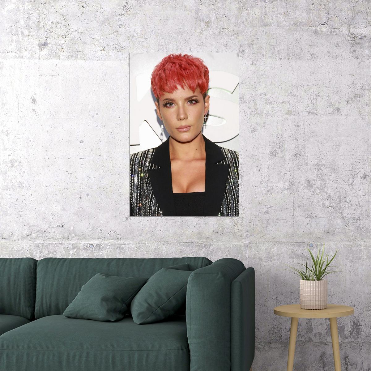 Halsey Celebrity Musician Album Actress Poster Wall Art Print Home Wall Decor - xonomax