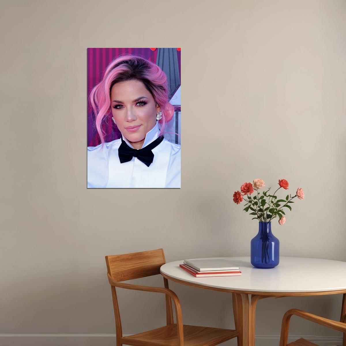 Halsey Celebrity Musician Movie Actress Poster Wall Art Print Home Wall Decor - xonomax