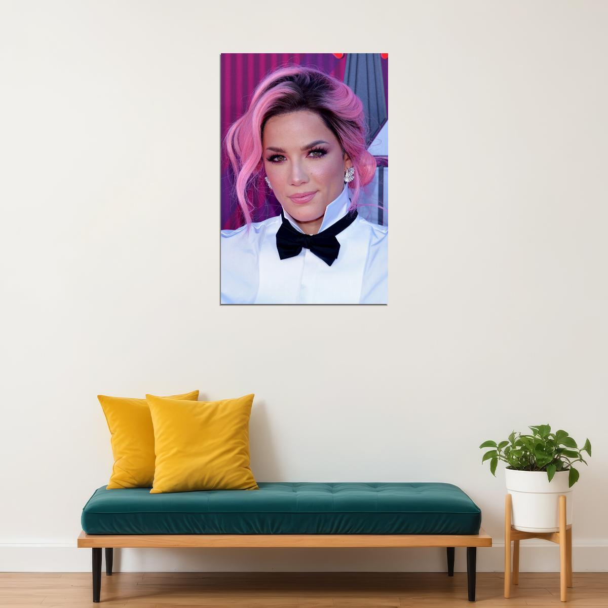 Halsey Celebrity Musician Movie Actress Poster Wall Art Print Home Wall Decor - xonomax