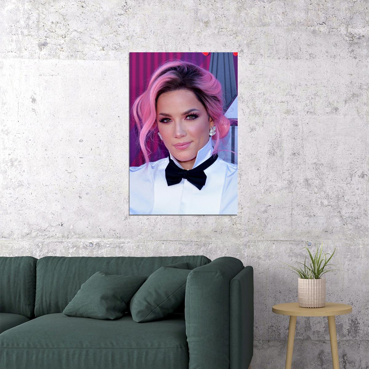 Halsey Celebrity Musician Movie Actress Poster Wall Art Print Home Wall Decor - xonomax