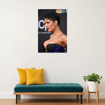 Halsey Celebrity Musician Cinema Actor Poster Wall Art Print Home Wall Decor - xonomax