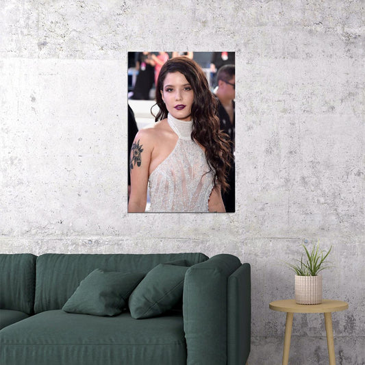 Halsey Celebrity Musician Cinema Actress Poster Wall Art Print Home Wall Decor - xonomax