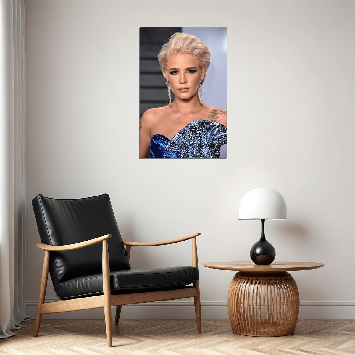 Halsey Celebrity Celebrity Musician Actress Poster Wall Art Print Home Wall Decor - xonomax