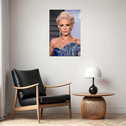 Halsey Celebrity Celebrity Musician Actress Poster Wall Art Print Home Wall Decor - xonomax