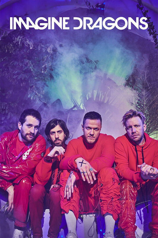 Imagine Dragons Celebrity Rock Music Band Poster Wall Art Print Home Wall Decor - xonomax