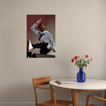 Lil Uzi Vert Celebrity Rap Musician Album Poster Wall Art Print Home Wall Decor - xonomax