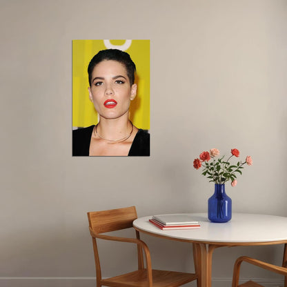 Halsey Celebrity Celebrity Singer Actor Poster Wall Art Print Home Wall Decor - xonomax