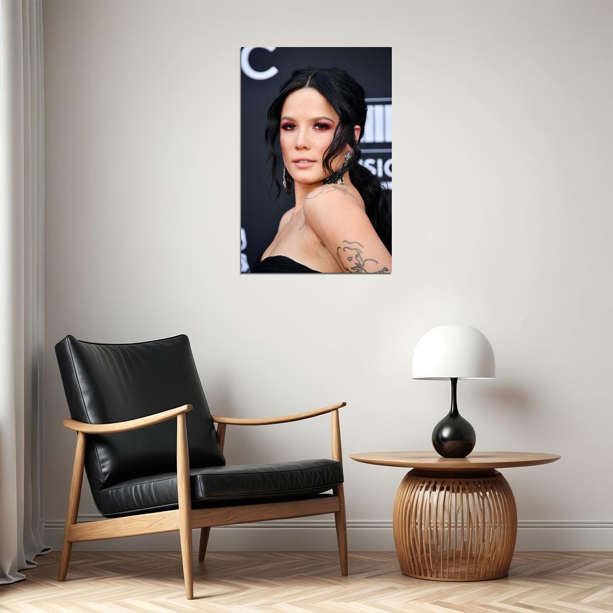 Halsey Celebrity Cinema Singer Actress Poster Wall Art Print Home Wall Decor - xonomax