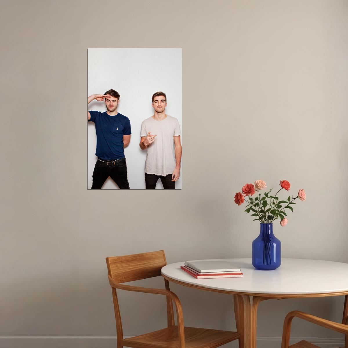 The Chainsmokers Music Band Album Musician Poster Wall Art Print Home Wall Decor - xonomax