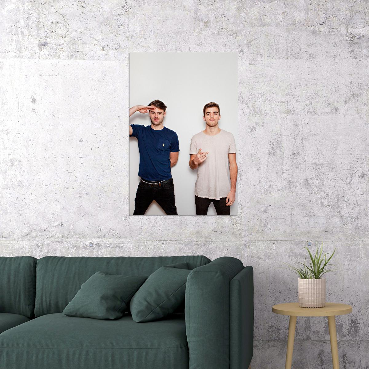 The Chainsmokers Music Band Album Musician Poster Wall Art Print Home Wall Decor - xonomax