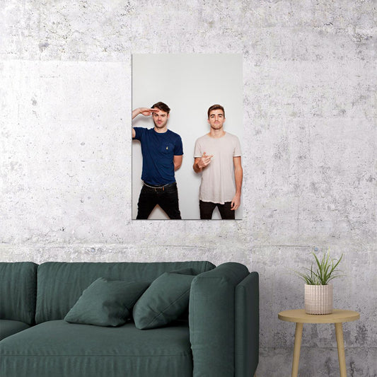 The Chainsmokers Music Band Album Musician Poster Wall Art Print Home Wall Decor - xonomax