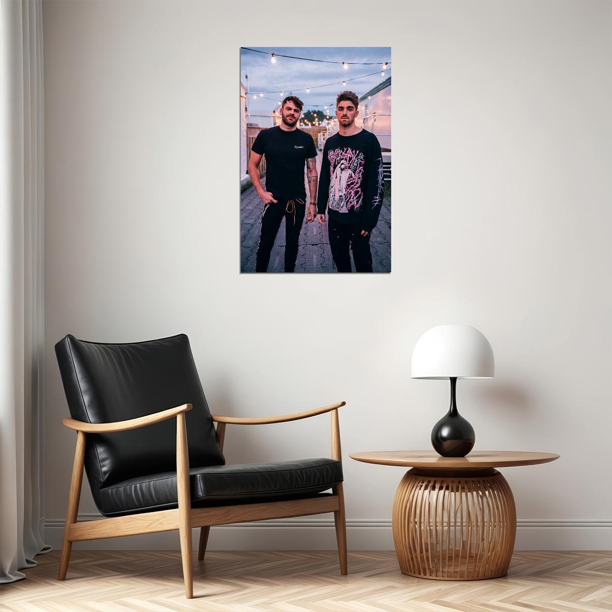 The Chainsmokers Music Band Singer Song Poster Wall Art Print Home Wall Decor - xonomax