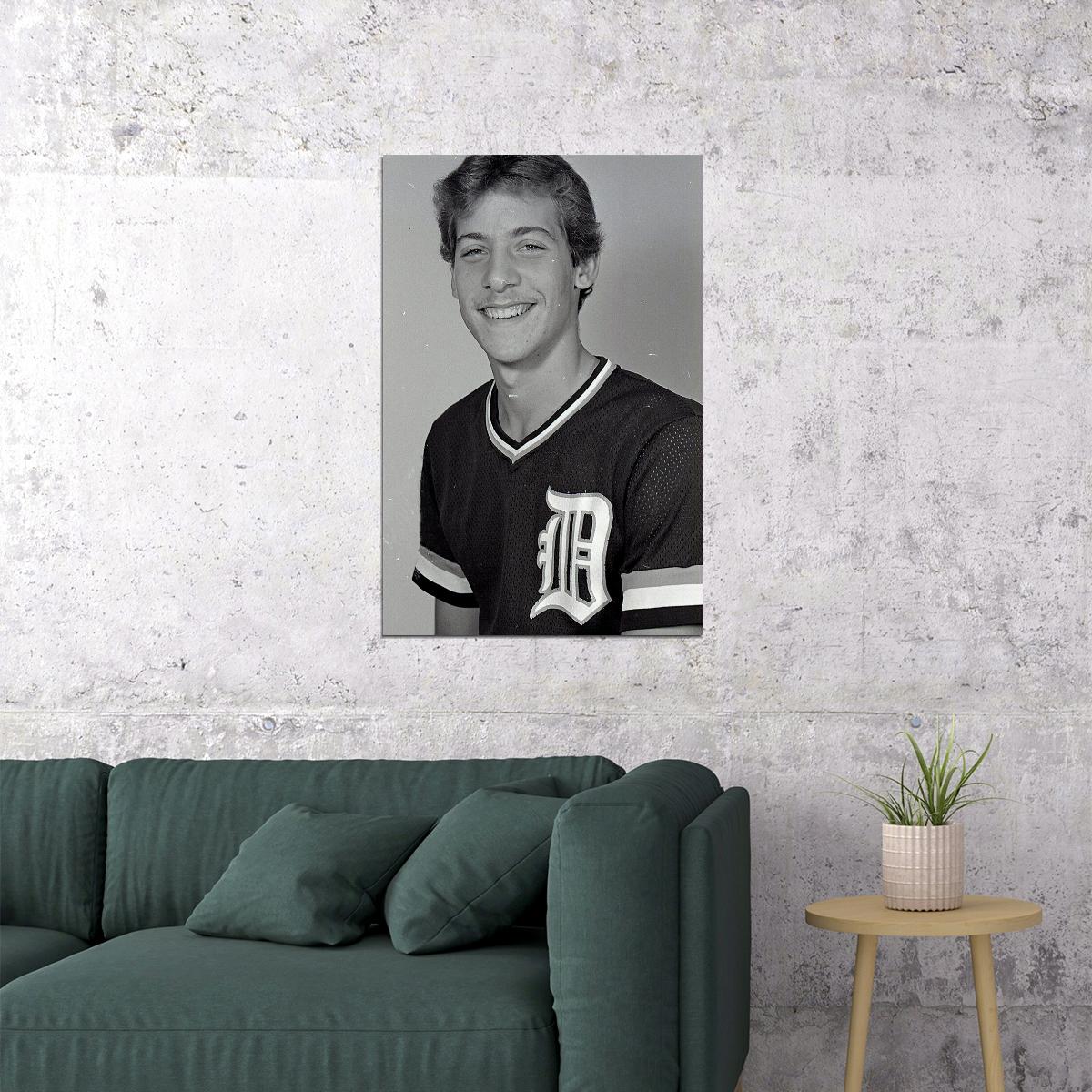 John Smoltz Celebrity Baseball Player Match Poster Wall Art Print Home Wall Decor