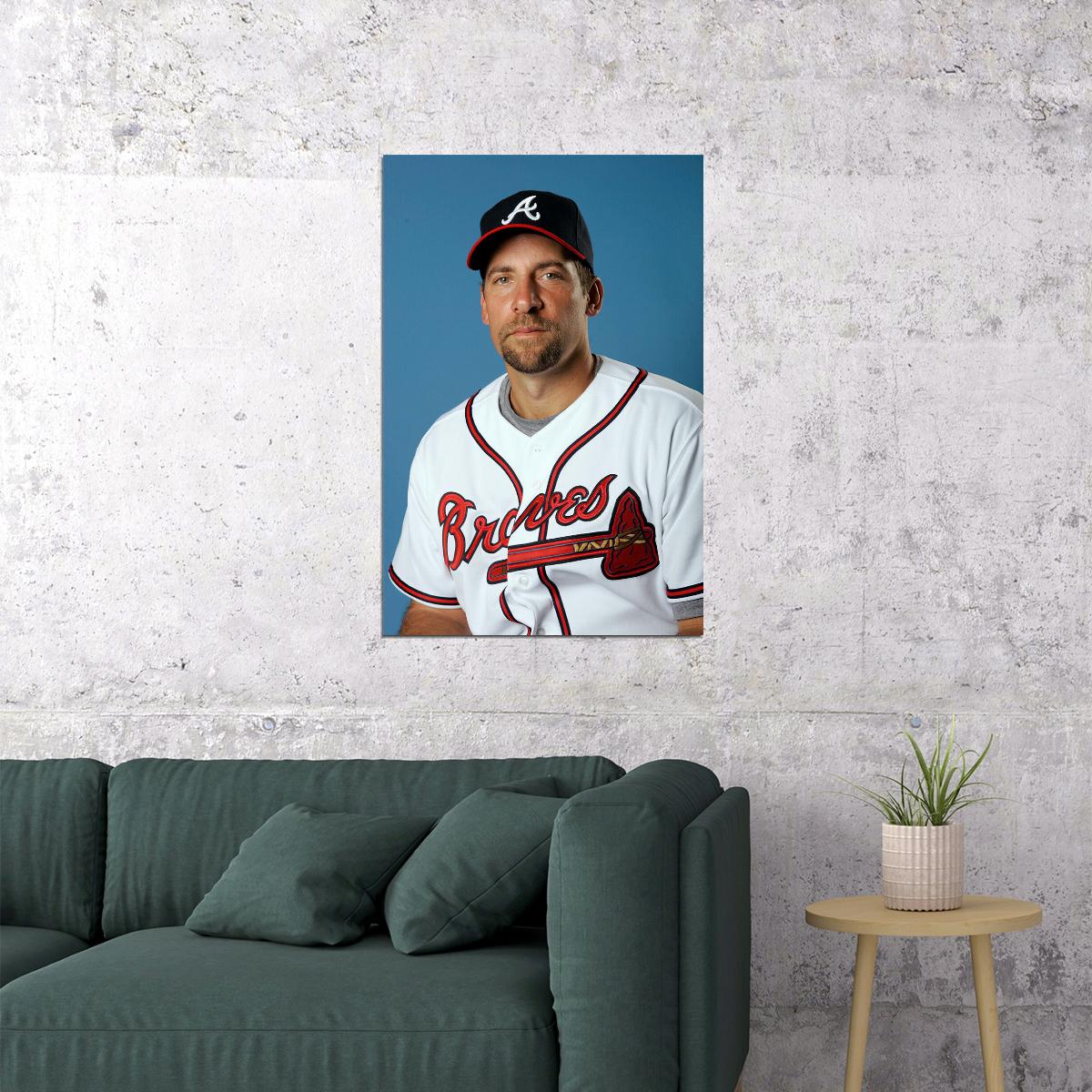 John Smoltz American Baseball Player Match Poster Wall Art Print Home Wall Decor
