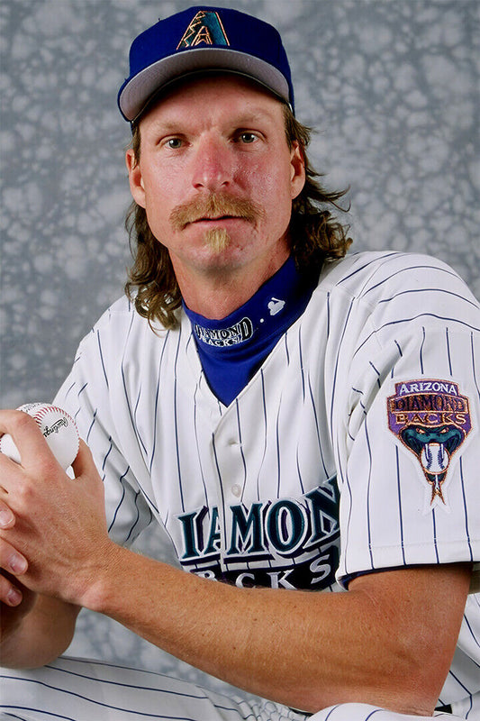 Randy Johnson Big Unit Baseball Athlete Play Poster Wall Art Print Home Wall Decor - xonomax