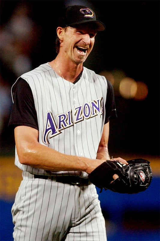 Randy Johnson Big Unit Baseball Athlete Match Poster Wall Art Print Home Wall Decor - xonomax