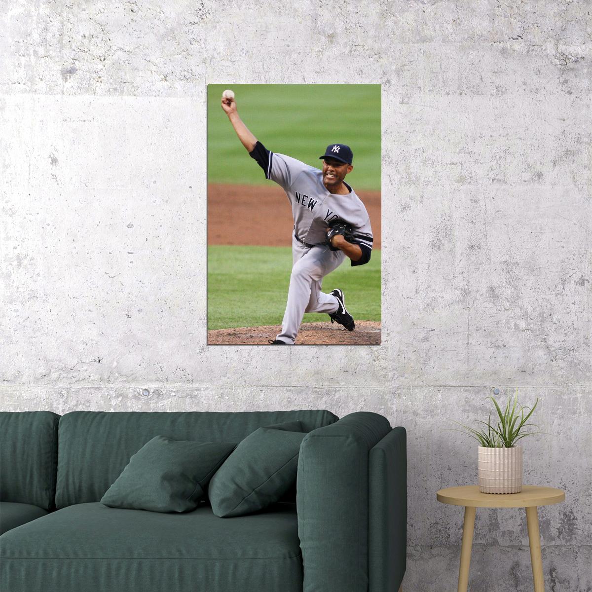 Mariano Rivera American Baseball Player Match Poster Wall Art Print Home Wall Decor - xonomax