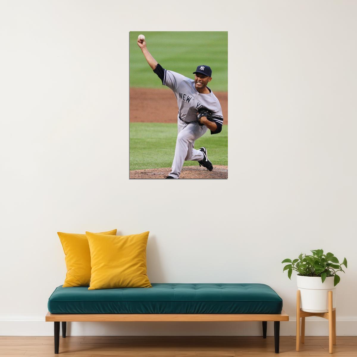 Mariano Rivera American Baseball Player Match Poster Wall Art Print Home Wall Decor - xonomax