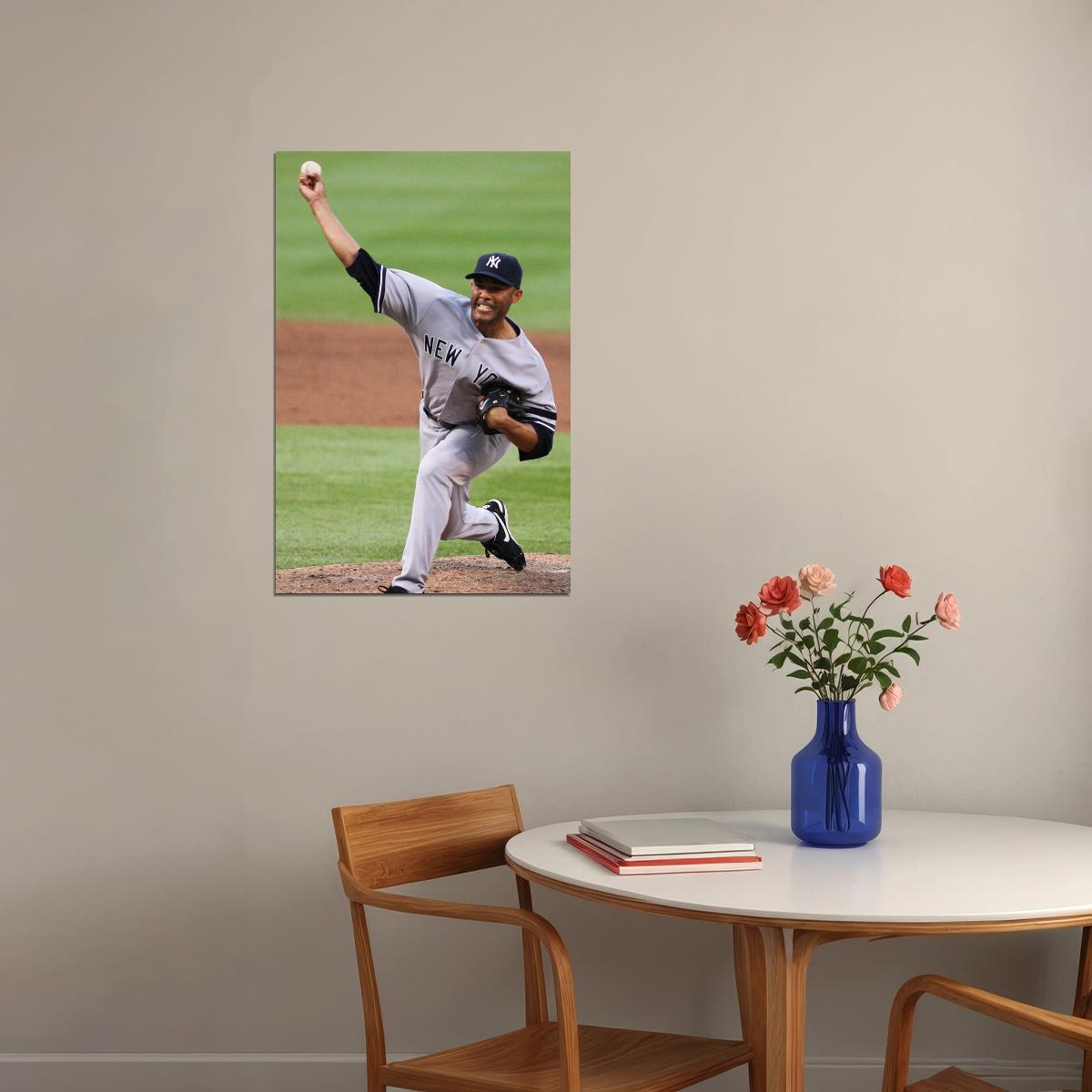 Mariano Rivera American Baseball Player Match Poster Wall Art Print Home Wall Decor - xonomax