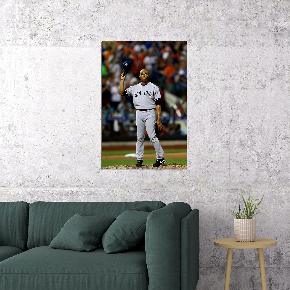 Mariano Rivera American Baseball Player Match Poster Wall Art Print Home Wall Decor - xonomax