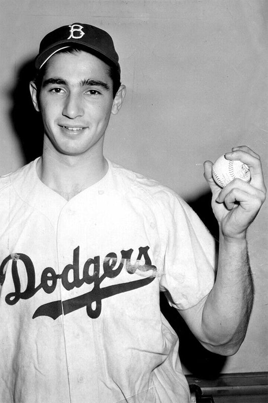 Sandy Koufax American Baseball Player Match Poster Wall Art Print Home Wall Decor