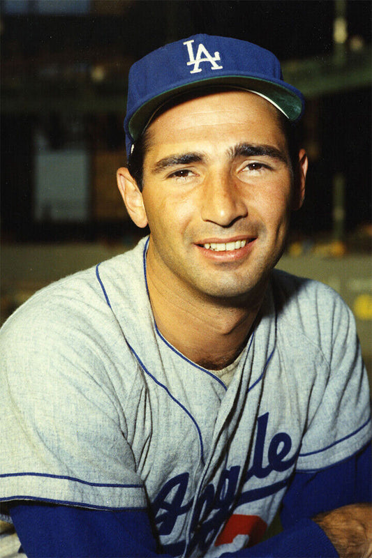 Sandy Koufax American Baseball Player Sports Poster Wall Art Print Home Wall Decor