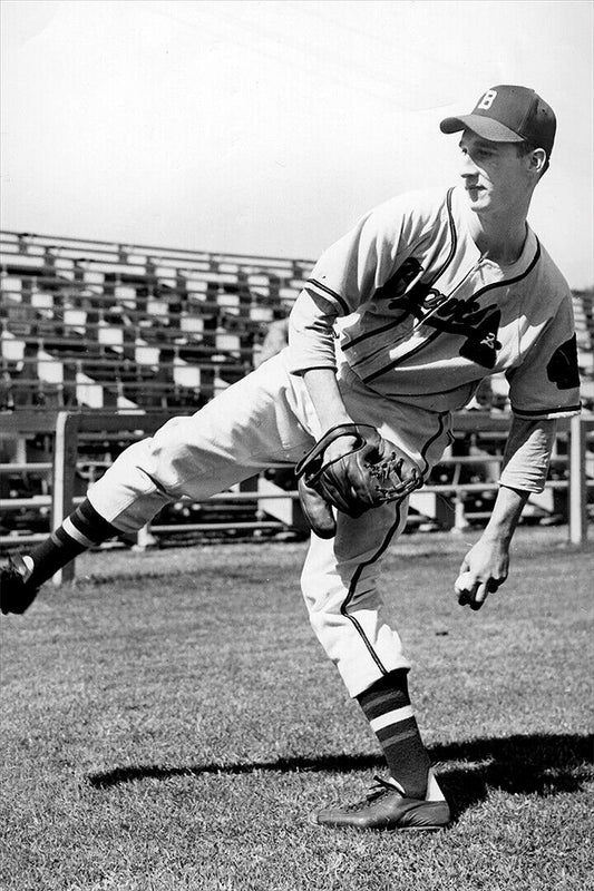 Warren Spahn American Baseball Athlete Sports Poster Wall Art Print Home Wall Decor - xonomax