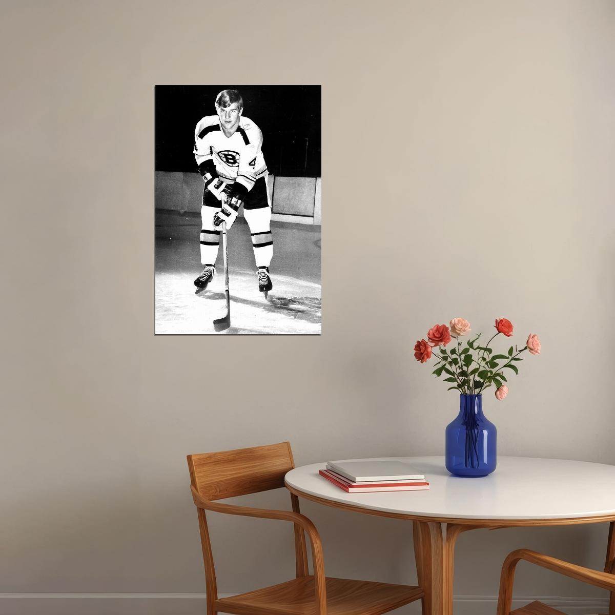 Bobby Orr Celebrity Ice Hockey Player Match Poster Wall Art Print Home Wall Decor - xonomax