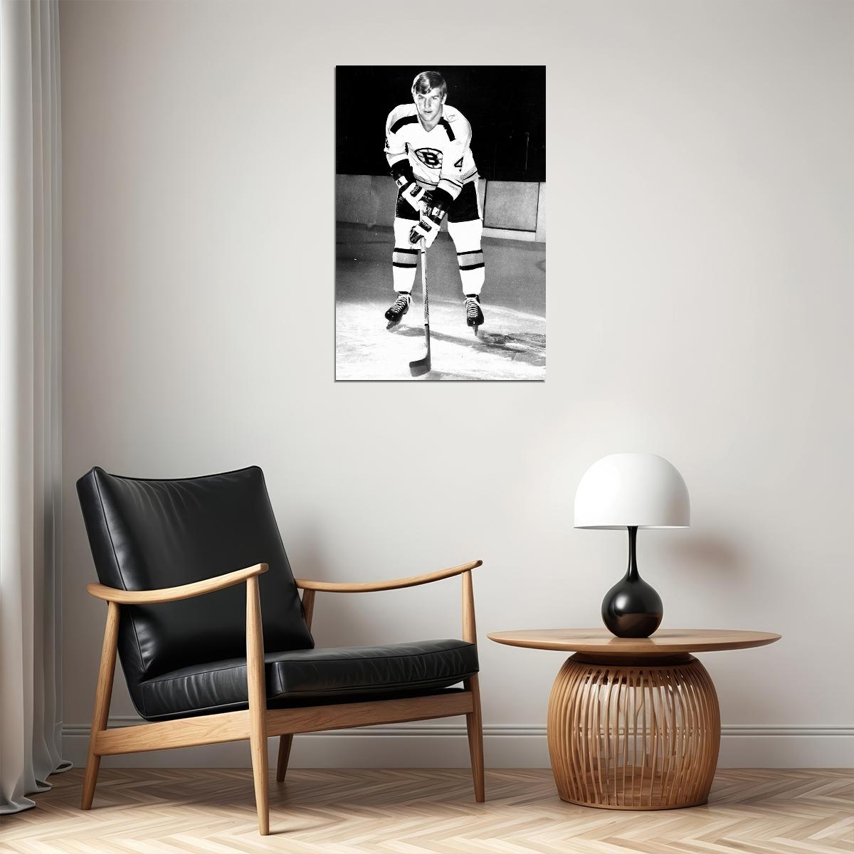 Bobby Orr Celebrity Ice Hockey Player Match Poster Wall Art Print Home Wall Decor - xonomax