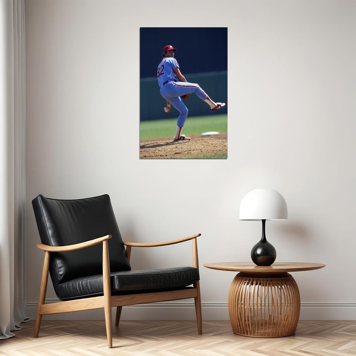 Steve Carlton Celebrity American Baseball Player Poster Wall Art Print Home Wall Decor - xonomax