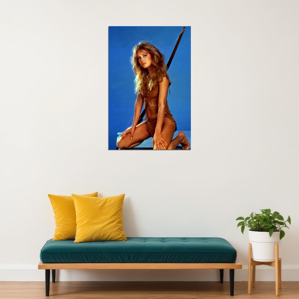 Tanya Roberts 80s 90s Celebrity Actress Producer Poster Wall Art Print Home Wall Decor - xonomax