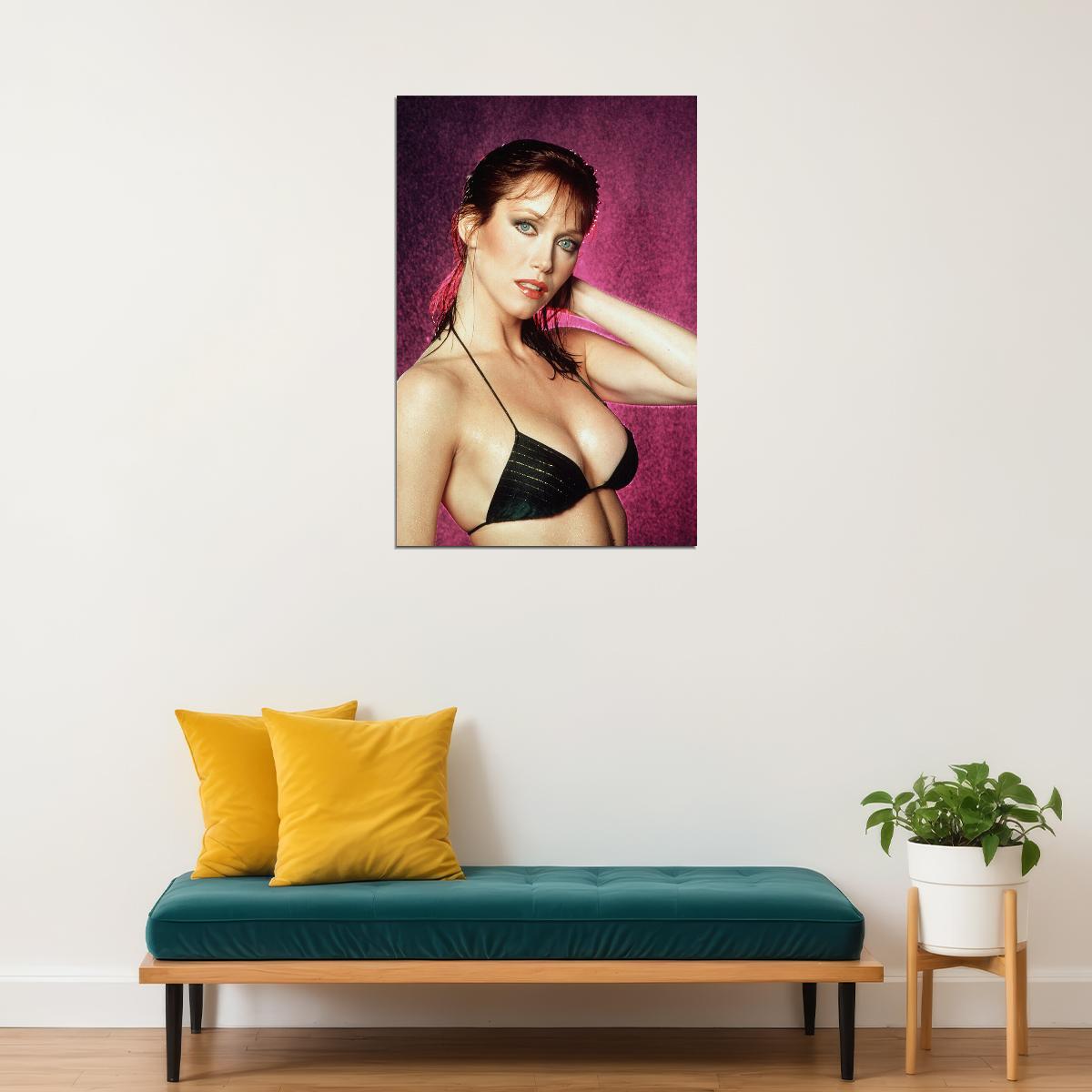 Tanya Roberts 80s 90s Cinema Actress Comedian Poster Wall Art Print Home Wall Decor - xonomax