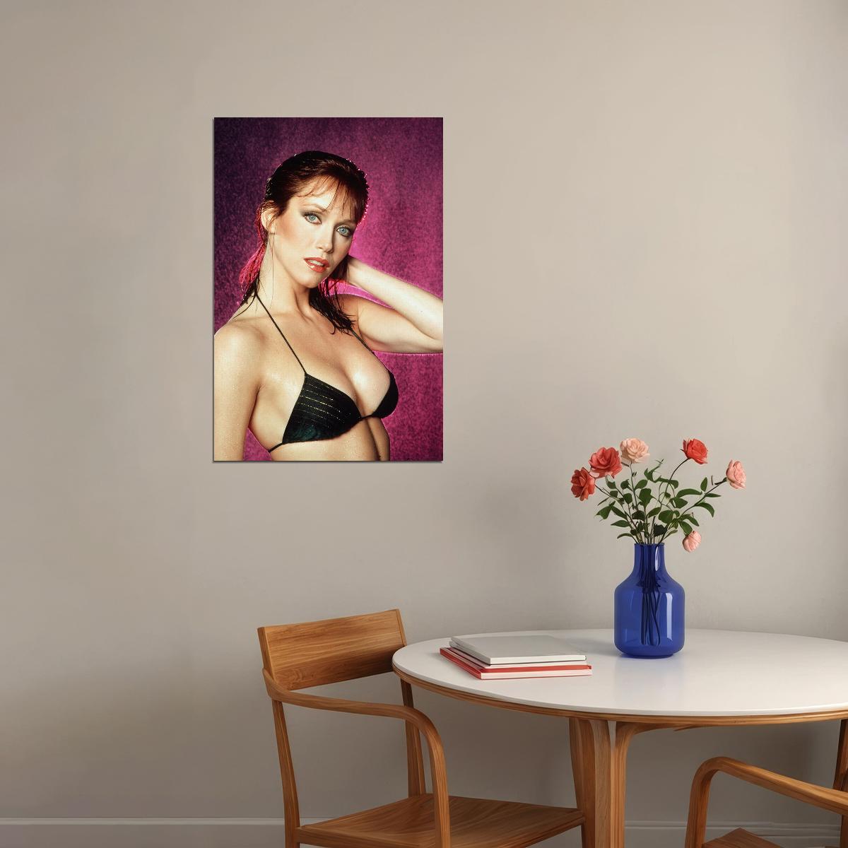 Tanya Roberts 80s 90s Cinema Actress Comedian Poster Wall Art Print Home Wall Decor - xonomax