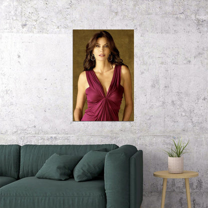 Teri Hatcher 80s 90s Celebrity Cinema Actress Poster Wall Art Print Home Wall Decor