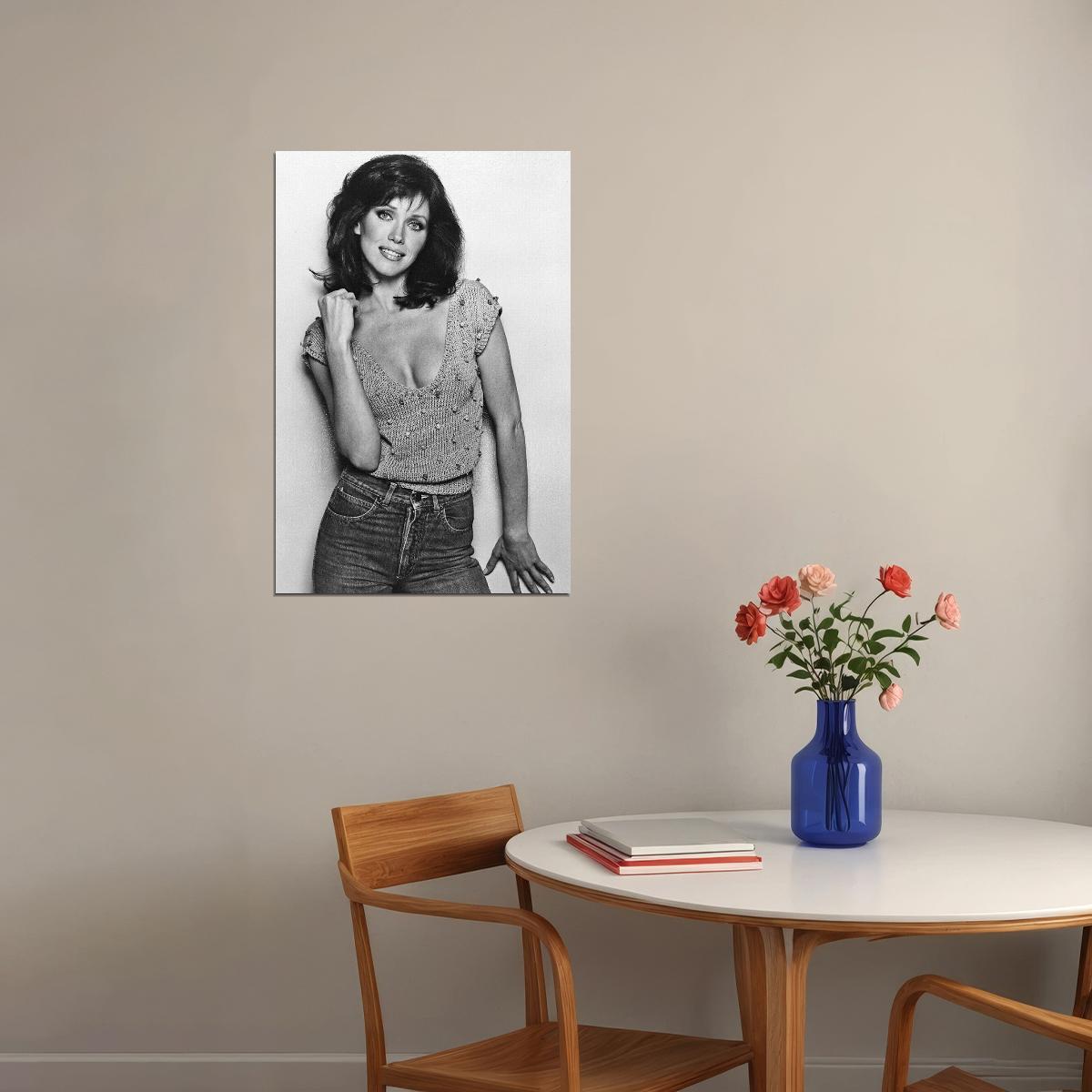 Tanya Roberts 80s 90s Celebrity Actor Producer Poster Wall Art Print Home Wall Decor - xonomax