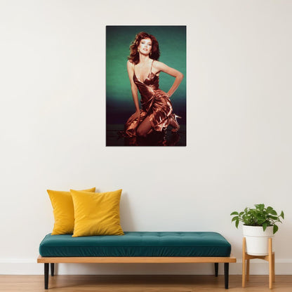 Tanya Roberts 80s 90s Movie Actor Producer Poster Wall Art Print Home Wall Decor - xonomax