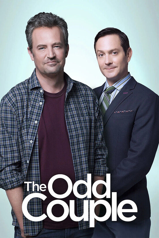 The Odd Couple Celebrity Tv Series Comedy Sitcom Poster Wall Art Print Home Wall Decor - xonomax