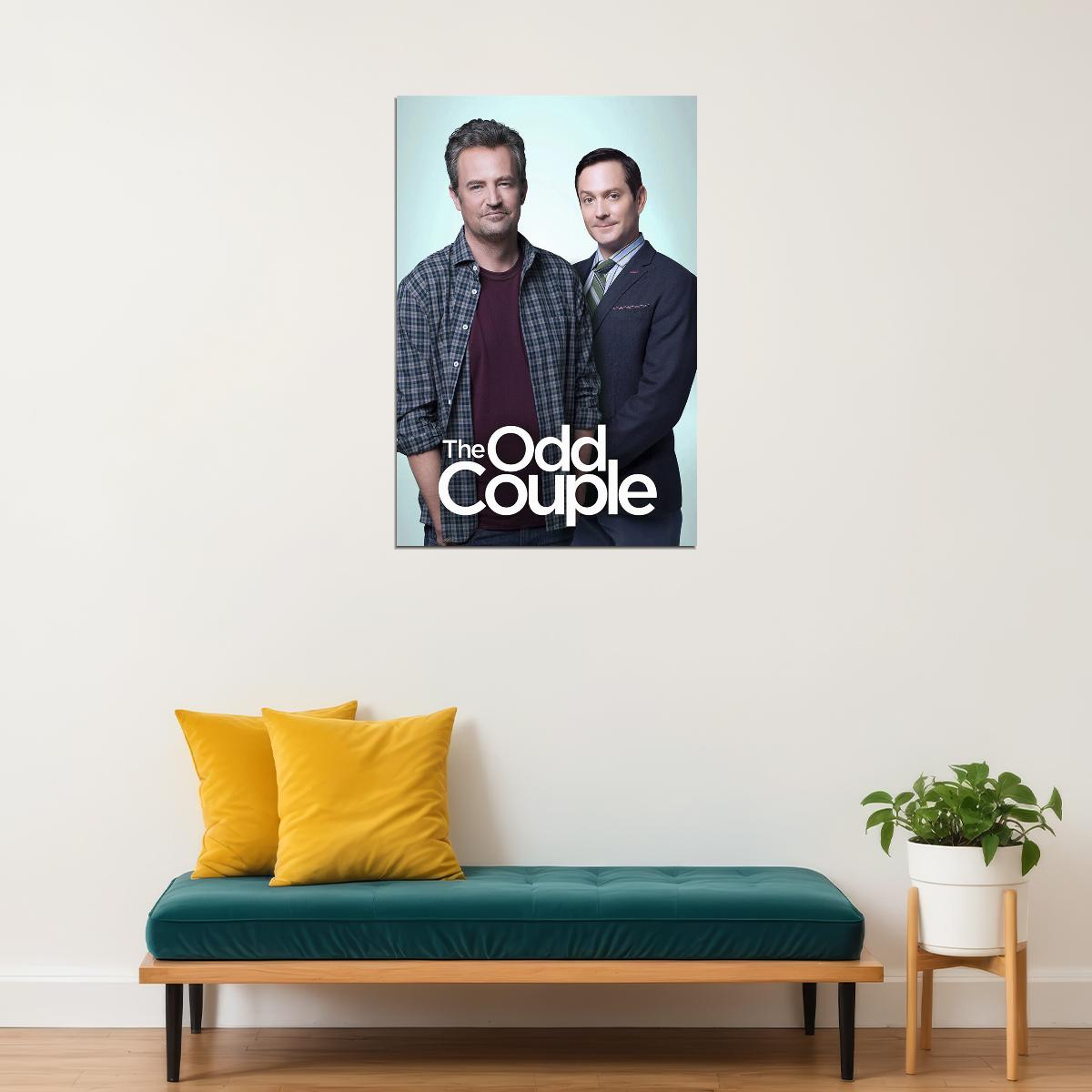 The Odd Couple Celebrity Tv Series Comedy Sitcom Poster Wall Art Print Home Wall Decor - xonomax