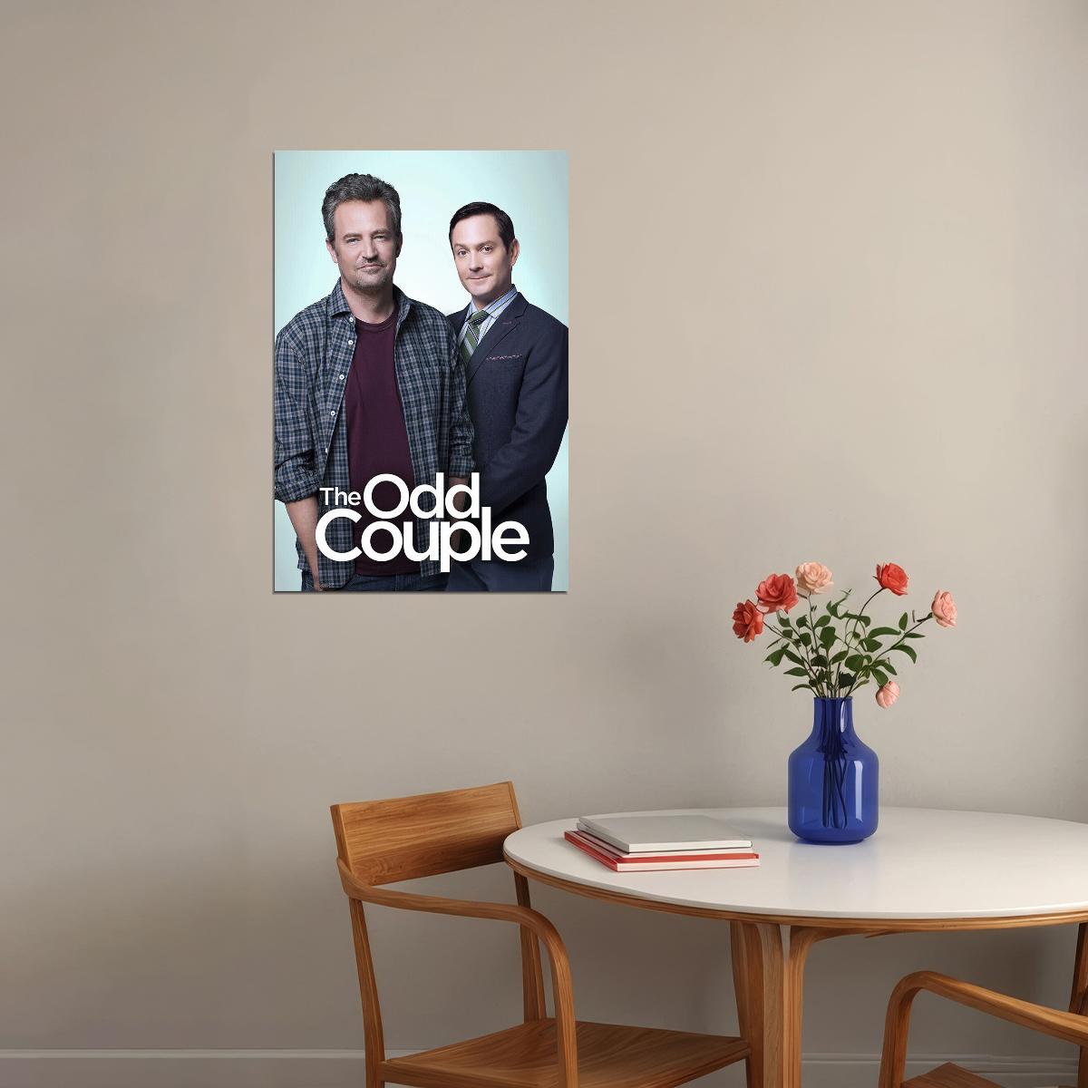 The Odd Couple Celebrity Tv Series Comedy Sitcom Poster Wall Art Print Home Wall Decor - xonomax