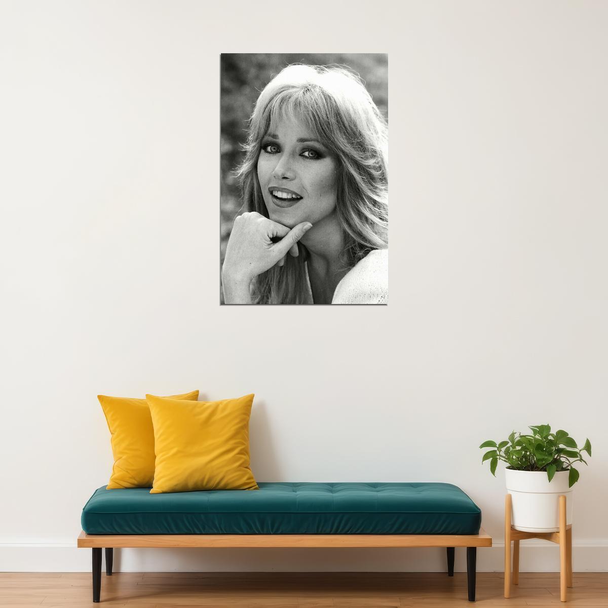 Tanya Roberts 80s 90s Cinema Actress Producer Poster Wall Art Print Home Wall Decor - xonomax