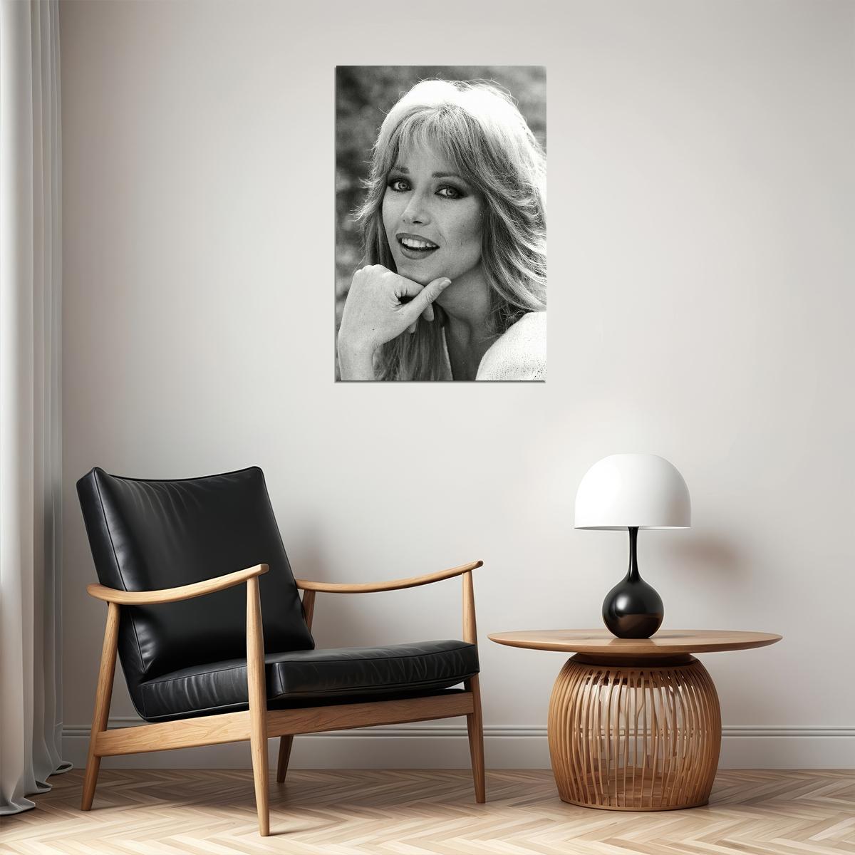 Tanya Roberts 80s 90s Cinema Actress Producer Poster Wall Art Print Home Wall Decor - xonomax