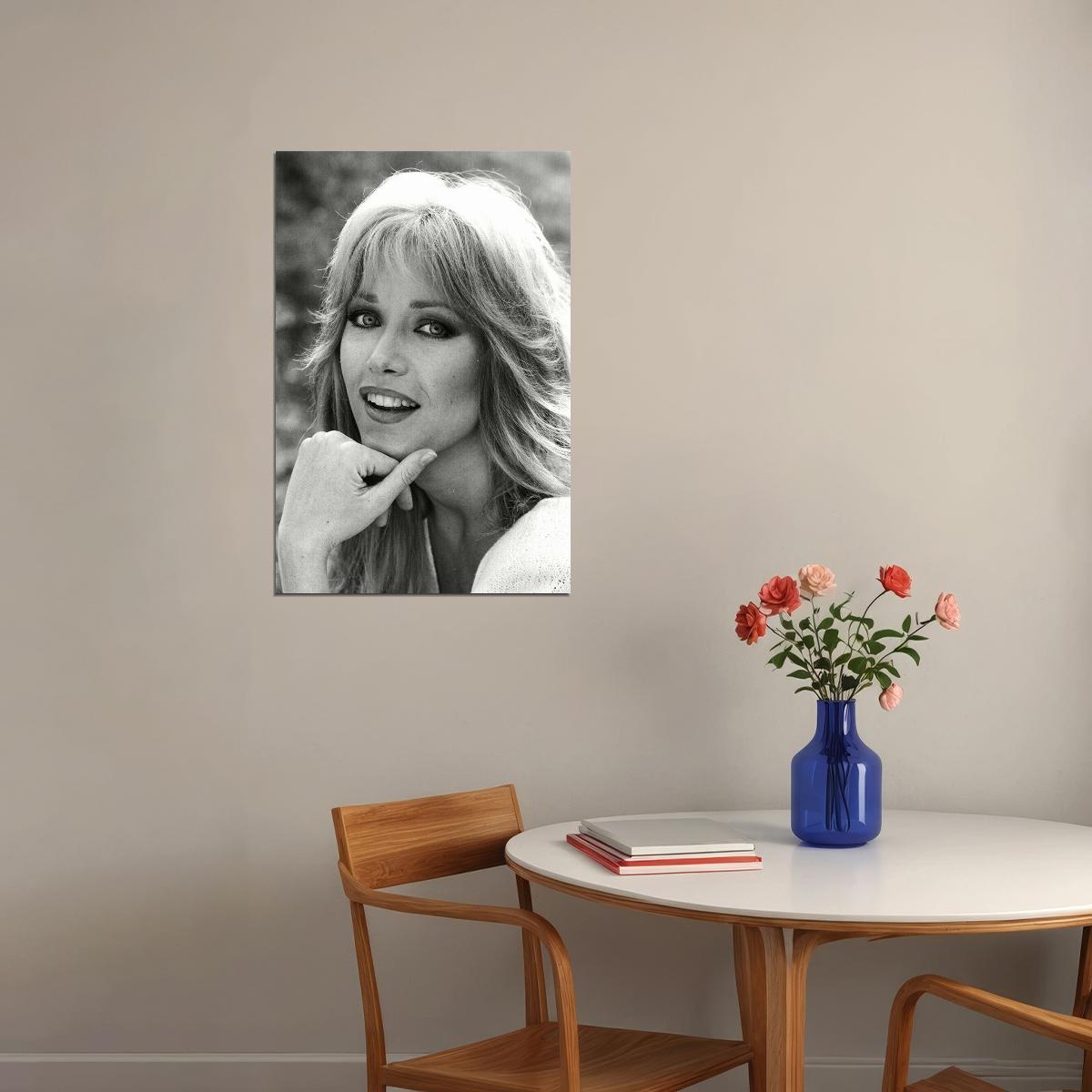 Tanya Roberts 80s 90s Cinema Actress Producer Poster Wall Art Print Home Wall Decor - xonomax