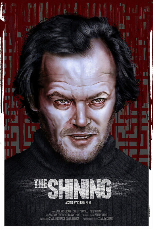 The Shining Movie Horror Income Action Poster Wall Art Print Home Wall Decor - xonomax