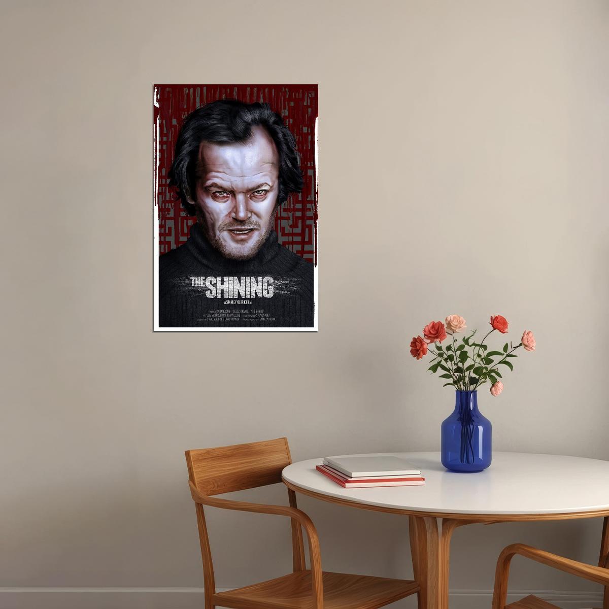 The Shining Movie Horror Income Action Poster Wall Art Print Home Wall Decor - xonomax